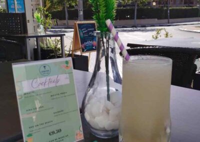 Cocktail At The Cafe Bar